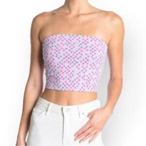 BP. • Women’s Tube Top Geo-Print